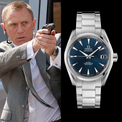 omega james bond aqua terra replica|omega skyfall watch.